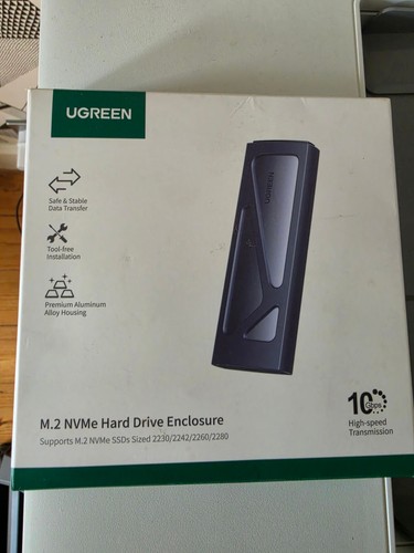 Ugreen nvme ssd enclosure - m.2,