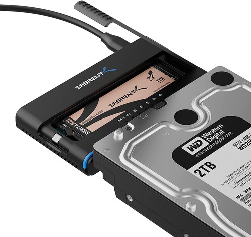 Ssd enclosure nvme sata - &,
