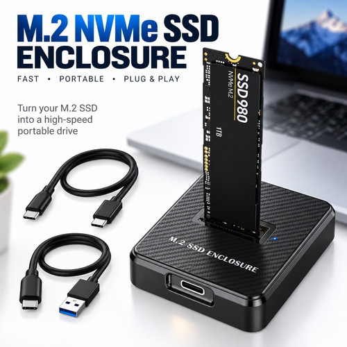 Nvme enclosure sata to - sata,
