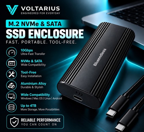 Nvme ssd enclosure 10gbps - m.2,