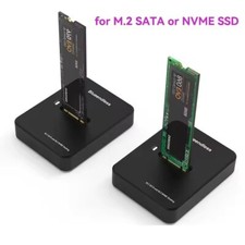 M.2 NVME SATA SSD Case Dual