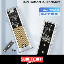M.2 NVME SATA SSD Enclosure
