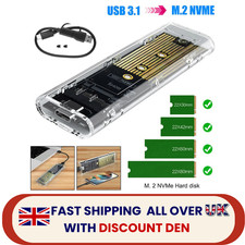 M.2 NVMe SSD to USB 3.2 Type-C