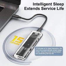 M.2 NVMe SSD to USB 3.1 Type-C