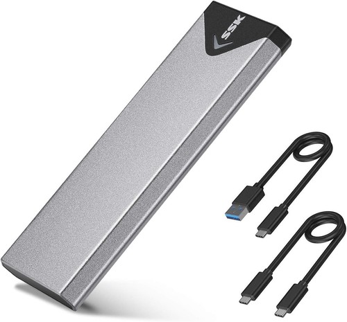 Ssk aluminum nvme sata ssd - aluminum,