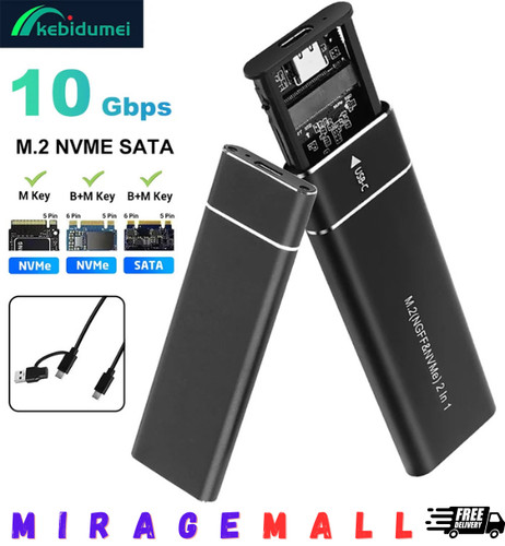 Sata nvme ssd enclosure - m.2,